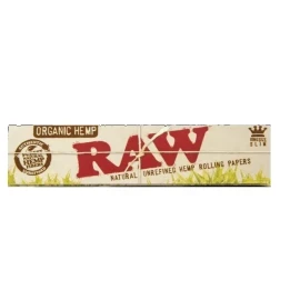 RAW Organic Hemp Flow Kingsize Slim