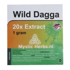 Wild Dagga 20X Extract - 1 gram