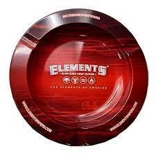 Elements Metal Ashtray - Red + Magnet