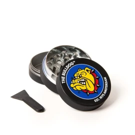 De Bulldog Metalen 3-delige Grinder Zwart