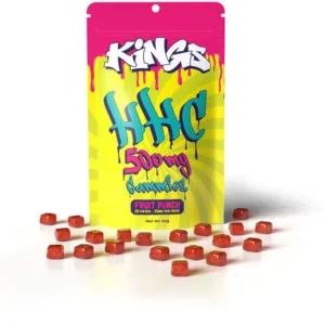 HHC Gummies Kings Fruit Punch - 500mg