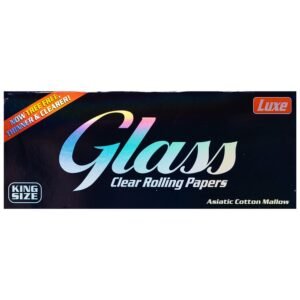 Luxe Glass Clear Papers - Kingsize